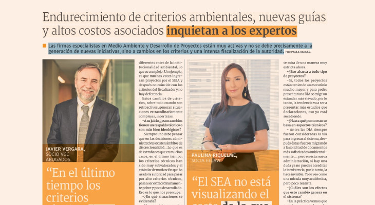Endurecimiento de criterios ambientales, nuevas guías y altos costos asociados inquietan a los expertos